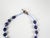 Contemporary Artist Made Blue Paper and Glass Bead Necklace For Sale - Image 4 of 5