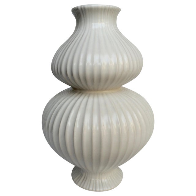 Jonathan Adler White Vase Chairish