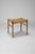 Danish Modern stool designed by Peder Kristensen for Glyngøre Stolefabrik, c. 1970's. Oak & Paper Cord. Dimensions: H...