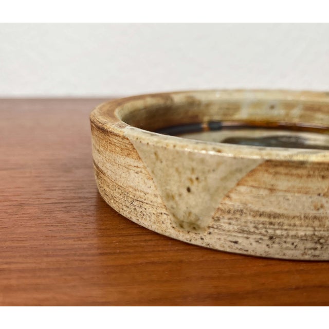 Mid-Century Modern Danish Studio Pottery Bowl by Conny Walther, 1960s For Sale - Image 5 of 13