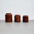 Rustic Rustic Ceramic Vases, 1940s, Set of 3 For Sale - Image 3 of 18