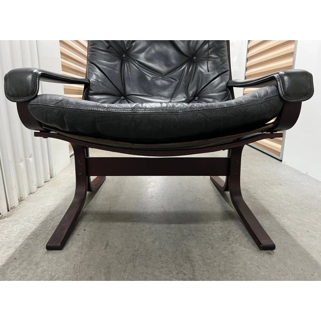 1970s Westnofa Siesta Chair & Ottoman For Sale - Image 13 of 15