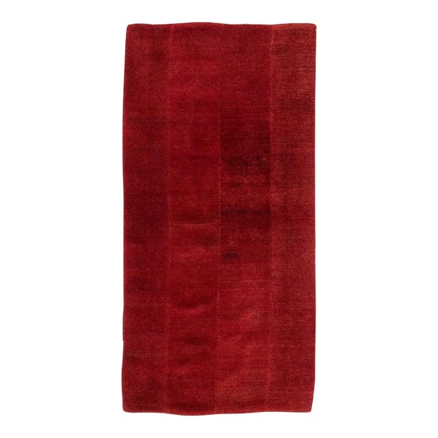 Galerie Shabab Collection Mid-20th Century Tibetan Throw Rug For Sale