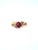 Late 20th Century 1.04 Ct Red Ruby & Diamond Ring Size 5.75 For Sale - Image 10 of 10