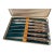 1960s Art Nouveau Steak Knives Set w/ Case - Ser of 6 For Sale