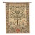 Tree of Life Loom Woven Tapestry - Light - 180 X 142 Cm (5'11" 4'8") - Requires Rod Size 4 For Sale