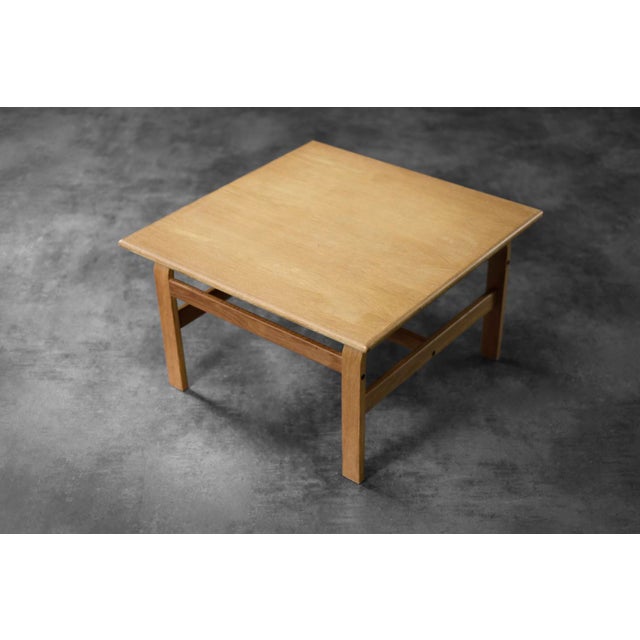 Vintage Scandinavian Oak Coffee Table by Karl-Erik Ekselius for JOC Vetlanda, 1960s For Sale - Image 15 of 18