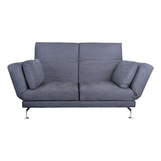 Black Two-Seater Sofa from Brühl Moule For Sale