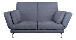 Black Two-Seater Sofa from Brühl Moule