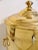 Brass Large Antique English Gilt Brass Lidded Jardiniere / Container / Coal Bin For Sale - Image 8 of 12