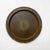 Vintage Large Buddha Brass Tray Decorative Wall Hanging Hong Kong For Sale - Image 9 of 9