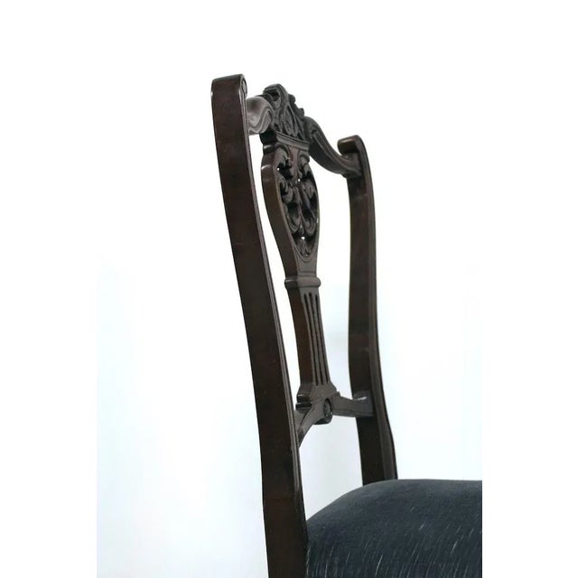 Victorian Chairs, England, Late 19th Century For Sale - Image 9 of 11