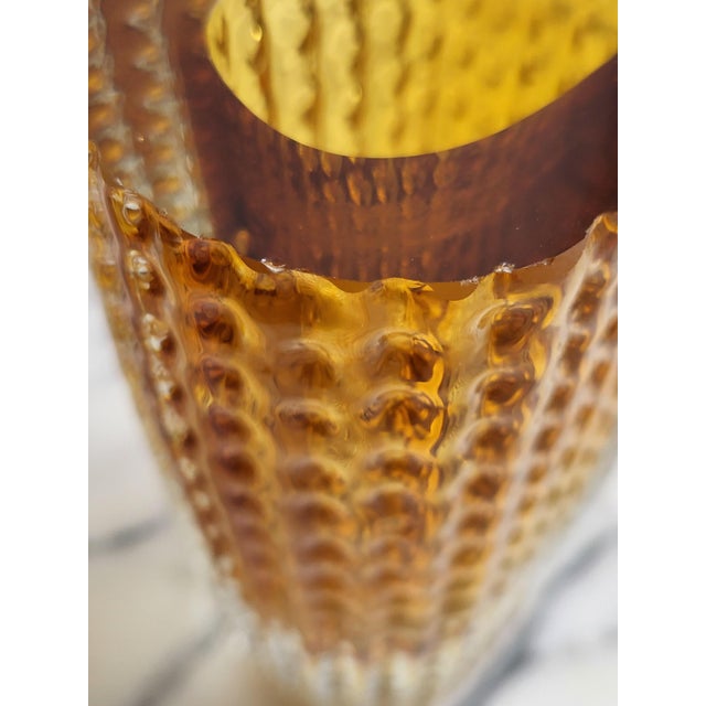 Mid-Century Glass Vase from Kurt Wokan, 1960s For Sale - Image 12 of 14