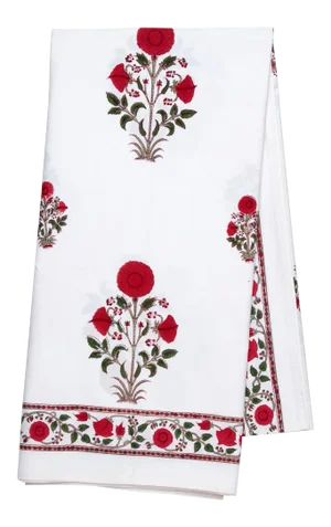 Amaya Tablecloth, 4-seat table - Red