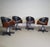 Black Italian Postmodern Chairs, 1980s, Set of 4 For Sale - Image 8 of 14