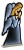 Holiday Angel Ekko Light Display 24.5" For Sale