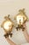 Stunning pair of Swedish brass sconces, featuring beautiful detailing. Both sconces are in very good vintage condition...