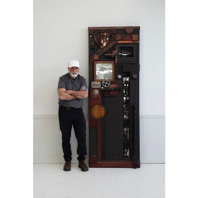 Max Neufeldt & Robert Roan Reliquary of the Heart Monumental Collage / Assemblage For Sale - Image 11 of 14