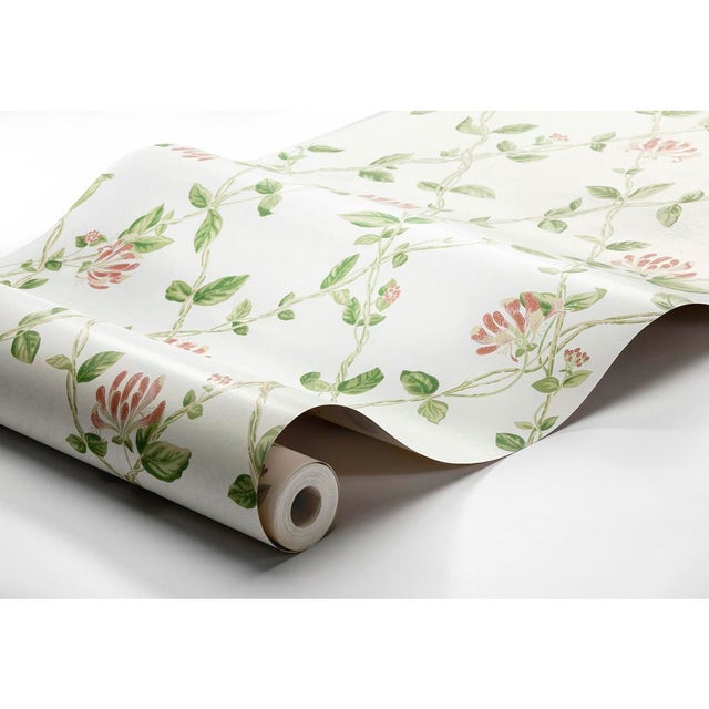 Honeysuckle Wallpaper by Borastapeter Wallpaper - Price Per Roll | Chairish