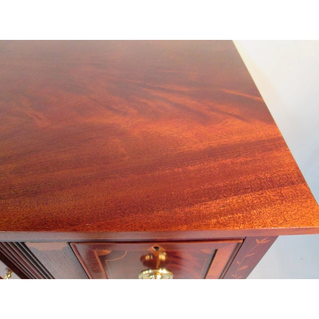 Wood 1990s Baker Historic Charleston Collection Mahogany Sideboard For Sale - Image 7 of 10