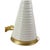 Contemporary Hwang Bishop Gloss Finish White Ceramic Table Lamp For Sale - Image 3 of 3