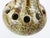 Ceramic flower frog (pique-fleurs) vase produced by Les Potiers d’Accolay, France, circa 1960s. The vase features a...