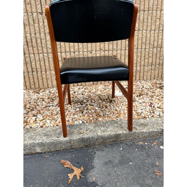 Mid 20th Century Danish Teak Dining Chairs- Set of 6 For Sale - Image 12 of 12
