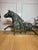 Metal Antique Copper Weathervane Horse and Sulky For Sale - Image 7 of 8