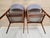 1960s Pair of Authentic Danish Modern Teak Armchairs Made in Denmark, Circa 1960s For Sale - Image 5 of 9