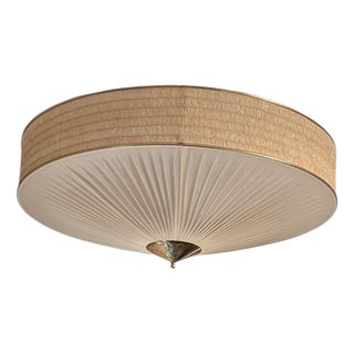 Vintage Finnish Fush Mount, 1950s For Sale