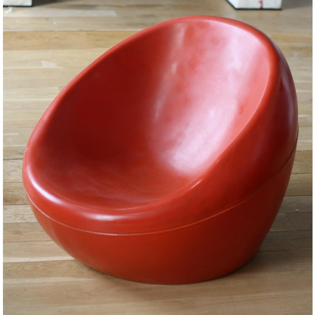 Space Age Armchairs in Fiberglass, 1960s, Set of 2 For Sale - Image 4 of 18