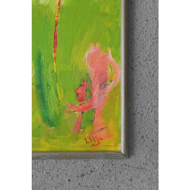Lennart Lilja, 1950s, Oil on Canvas, Framed For Sale - Image 4 of 5