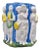 Early 20th C. Italian Majolica Planter in the Manner of Della Robbia For Sale