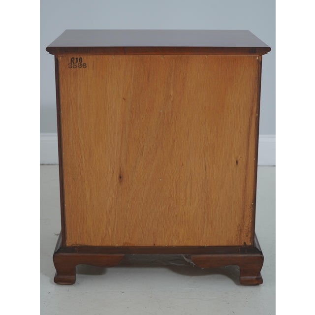Stickley 3 Drawer Cherry Nightstand Chest For Sale - Image 14 of 18