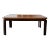 Paul Frankl Cork & Mahogany Dining Table for Johnson Furniture Company Model 2443 For Sale