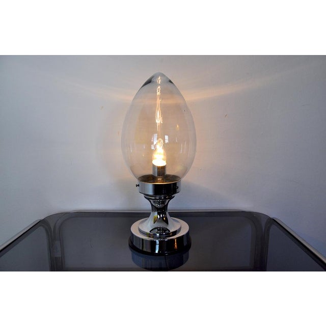 1960s Murano Glass Membrane Table Lamp, Italy, 1960s For Sale - Image 5 of 10