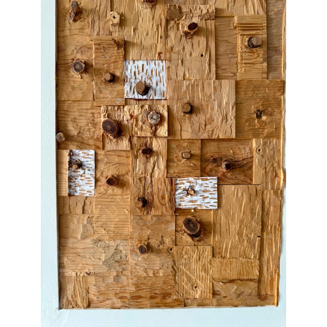 Gordon Powell, Painted Wood Assemblage Abstract Art Sculpture Painting Gordon Powell Modernist For Sale - Image 13 of 18