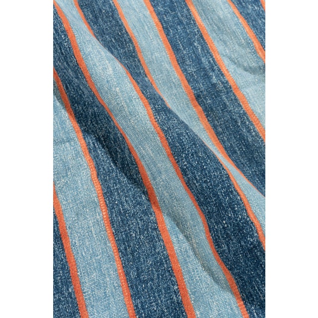 Antique Indian Dhurrie Rug 12ft 1in X 23ft 10in For Sale - Image 9 of 15