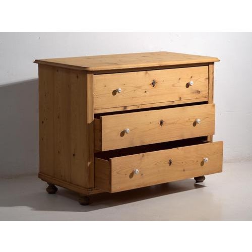 Antique Wood Chest of Drawers, 1920s For Sale - Image 10 of 10
