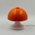 Orange Italian Space Age Mushroom Table Lamp in Orange and White Plastic, 1970s For Sale - Image 8 of 11