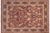 Red Traditional Shahid Pak-Persian Red/Blue Wool Rug - 8'1'' X 10'2'' For Sale - Image 8 of 9