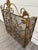 Vintage Hollywood Regency / Rococo Revival Folding Fireplace Screen For Sale In Kansas City - Image 6 of 10