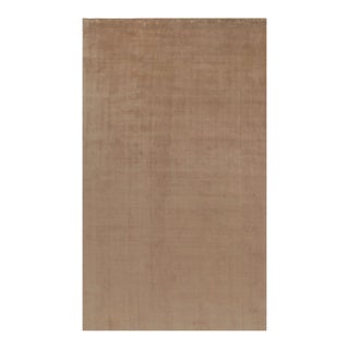 Rug & Kilim’s Oversized Contemporary Textural Rug in Beige-Brown Tones - 10x17 For Sale
