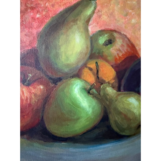 2020s Kateryna Perederiy Still Life With Pears – Original Acrylic Painting on Canvas For Sale - Image 5 of 8
