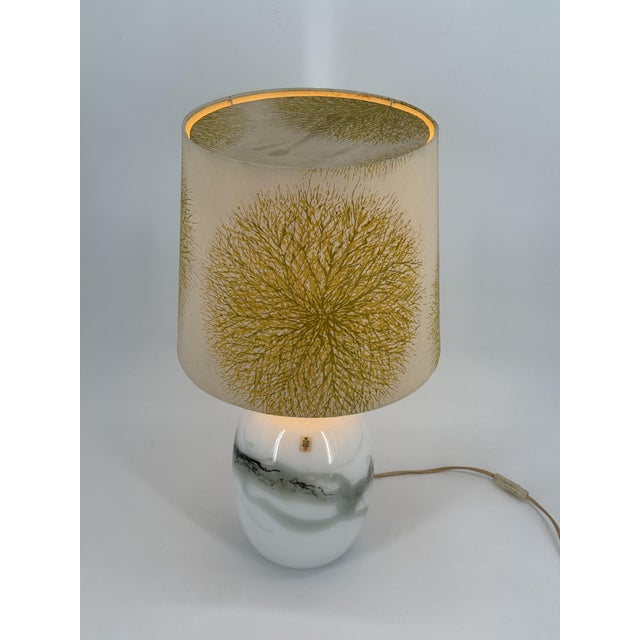 1970s Sakura Bordlampe Table Lamp by Michael Bang for Holmgaard, Denmark, 1970s For Sale - Image 5 of 13