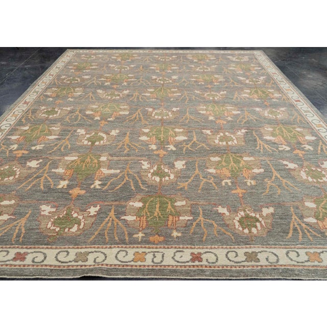 Turkish Oushak Rug 10'1" x 14'6" #20438 Explore a curated collection of hallway runners, wool rugs, and handmade...