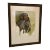 1970s Original Hunting Dog With Foul Watercolor Painting by French Artist and Cartoonist Jean Herblet Signed, Framed For Sale