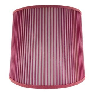 Retro Drum Stick Shade in Solid Pink, 12" For Sale