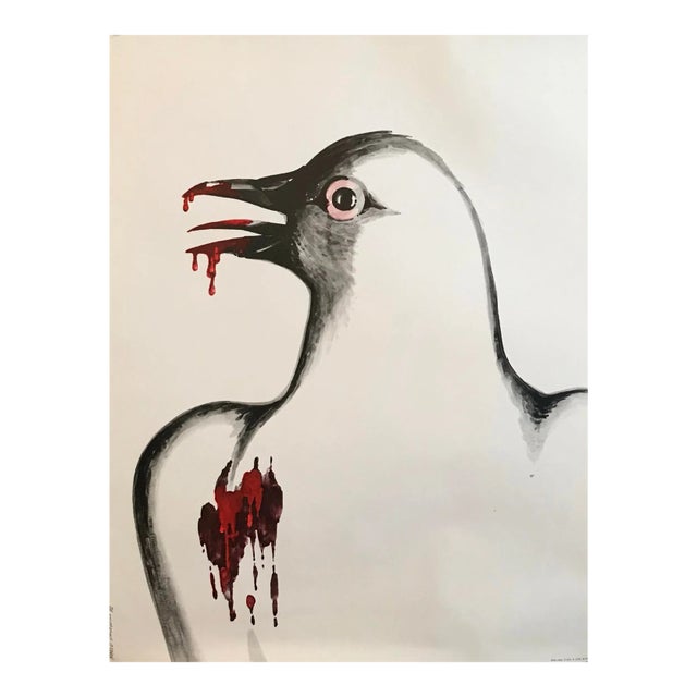 Original 1982 Vintage Polish Theatre Poster, War and Peace For Sale