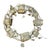 Rustic European Late 20th Century Sculptural Metal Garden Wreath With Watering Cans & Weathered Patina For Sale - Image 3 of 12